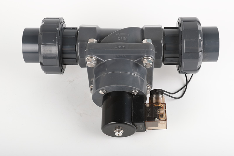 爱民UPVC电磁阀双由令